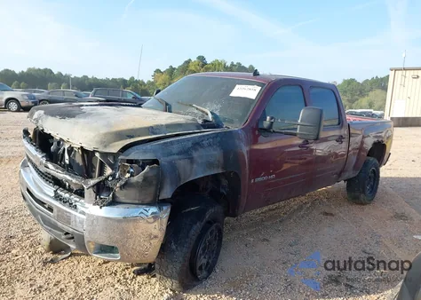 2008 Chevrolet Silverado Ltz из США, поврежденный, VIN 1GCHK23678F212881